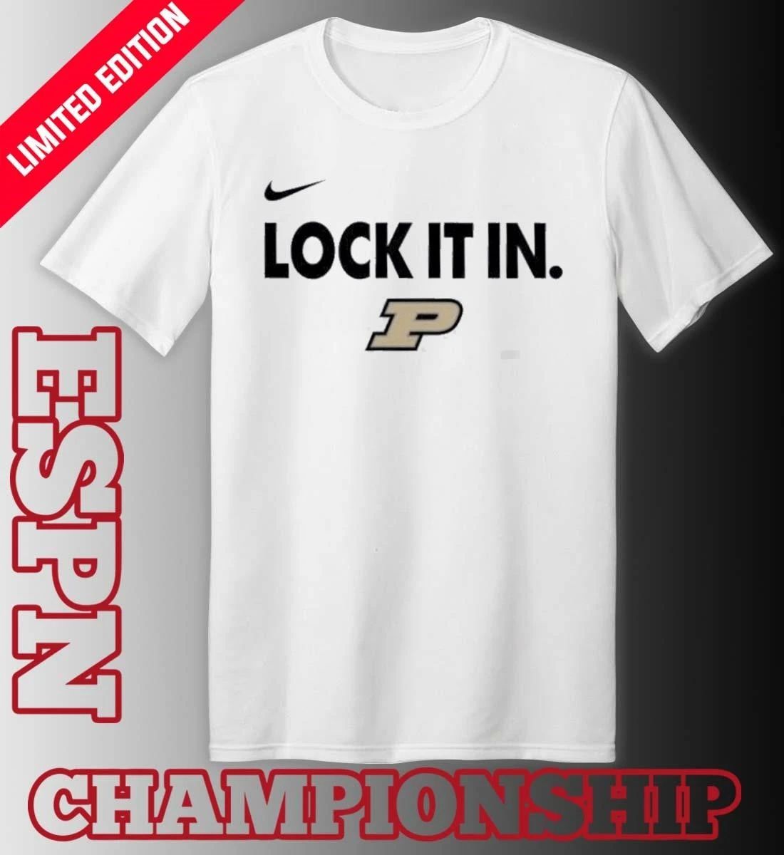 Purdue Men’s Basketball Lock It In NCAA March Madness T-Shirt