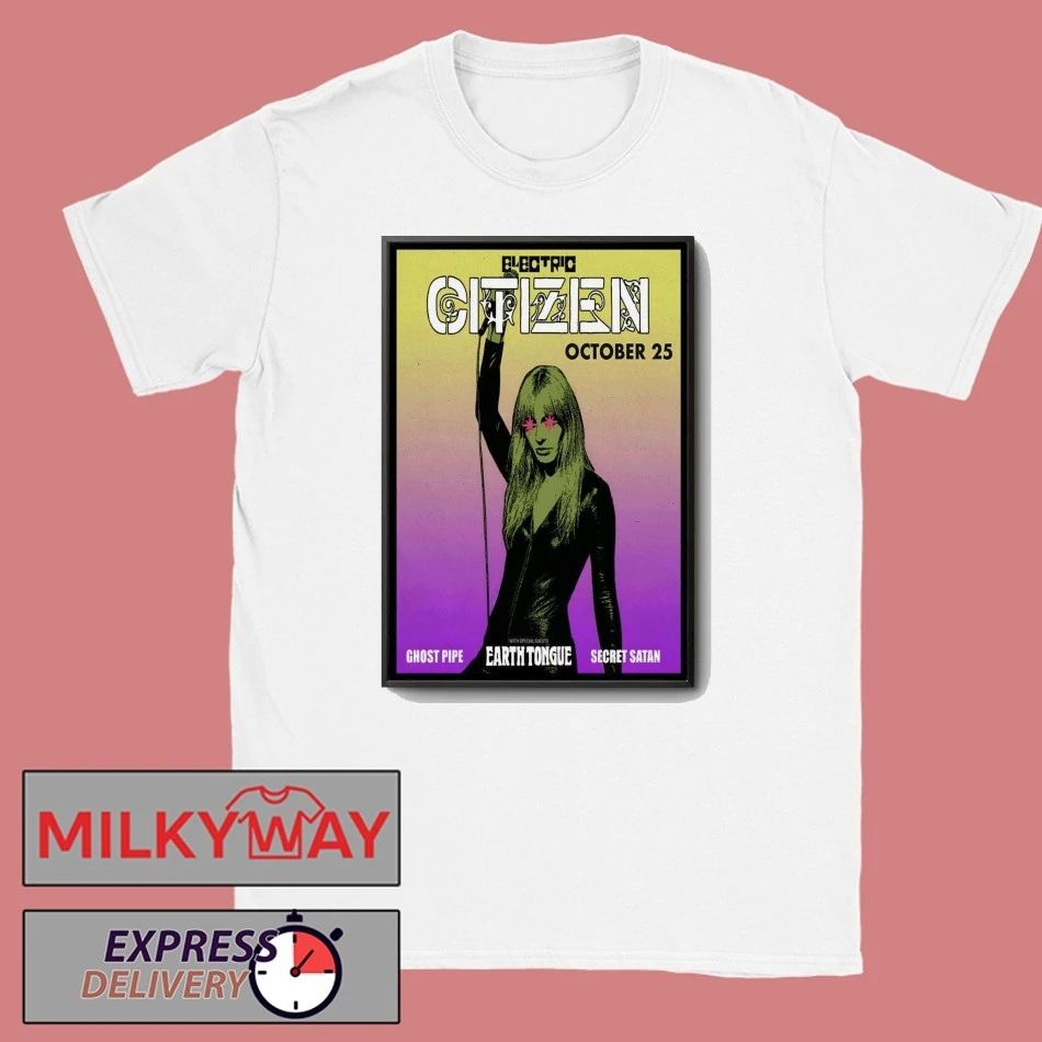 Electric Citizen Grand Rapids Tour On Oct 25 2025 Poster shirt
