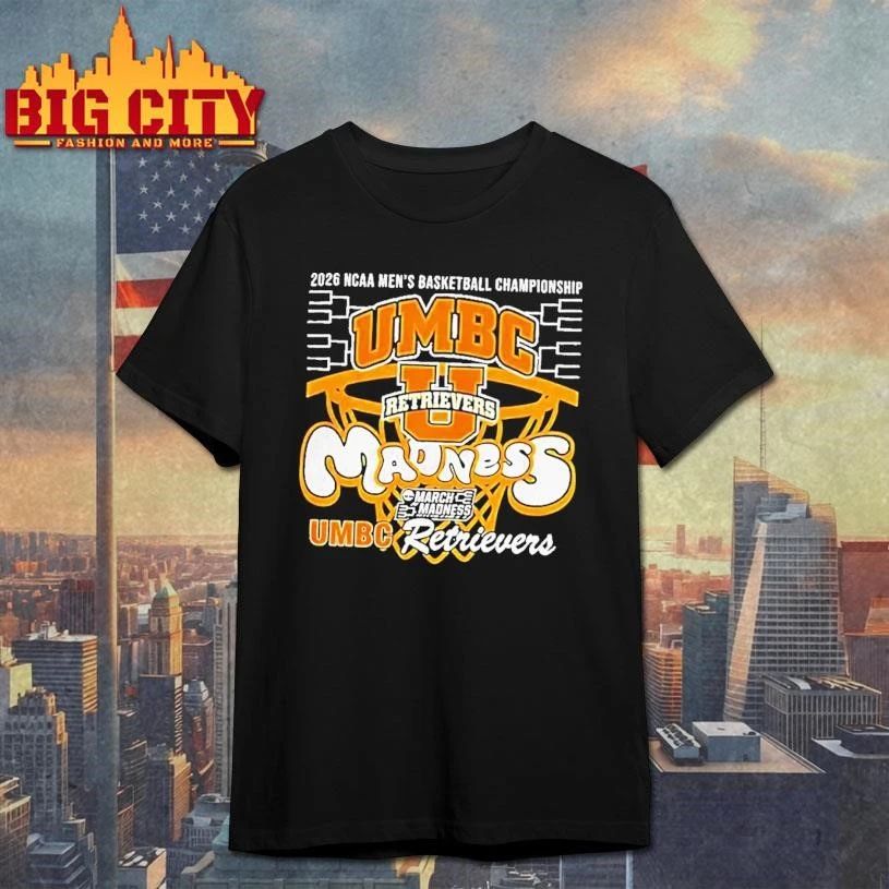 Umbc Retrievers 2026 Ncaa Mens Basketball Championship March Madness Shirt