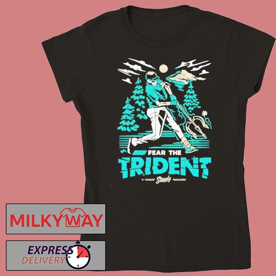 Seattle Mariners Skeleton Fear The Trident Shirt