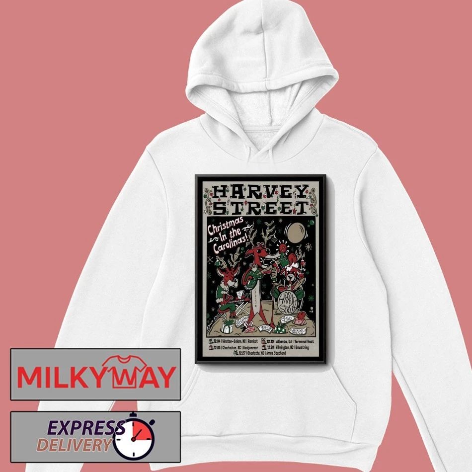 Harvey Street Christmas In The Carolinas 2026 Shows Poster shirt