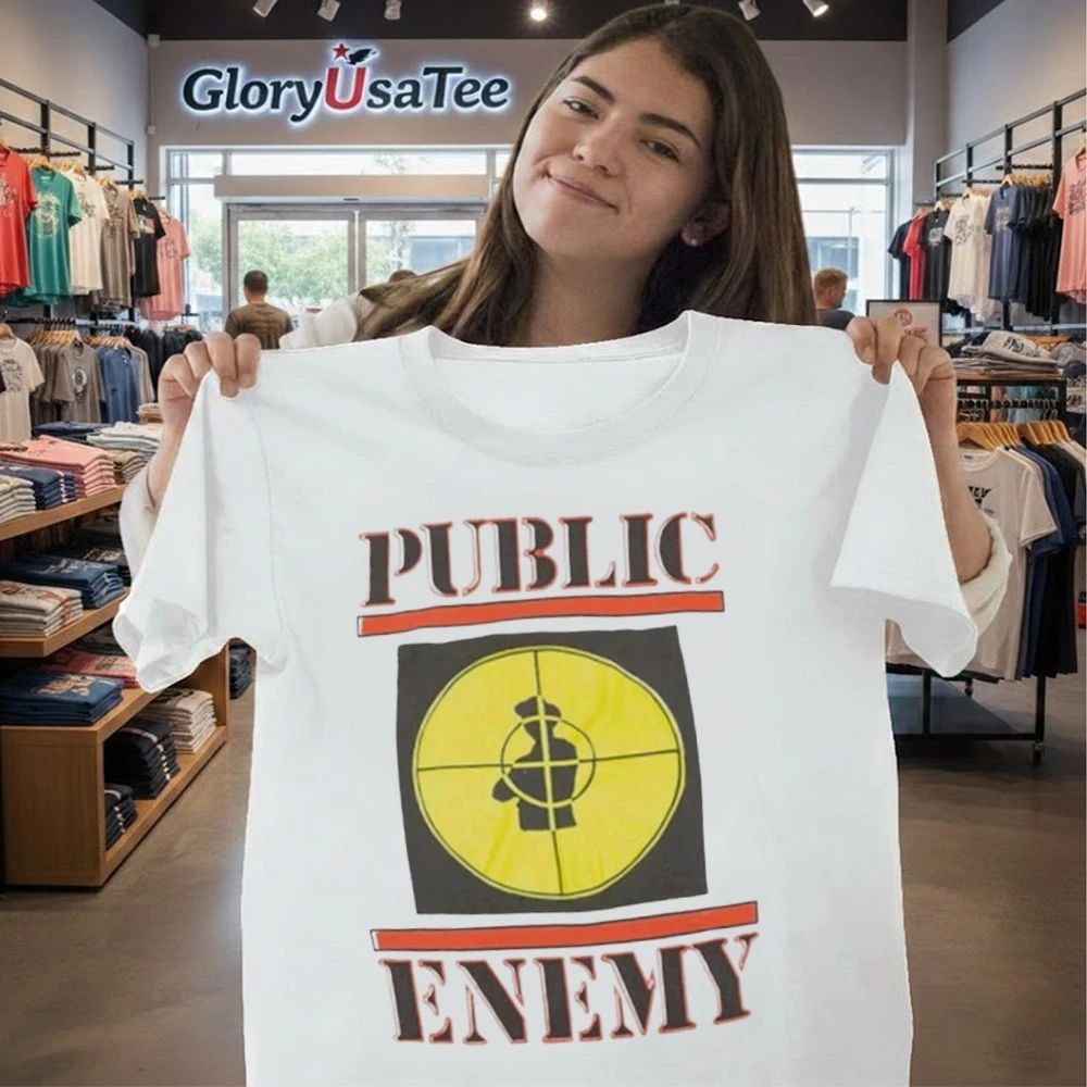 Eric Sohn With Public Enemy Shirt