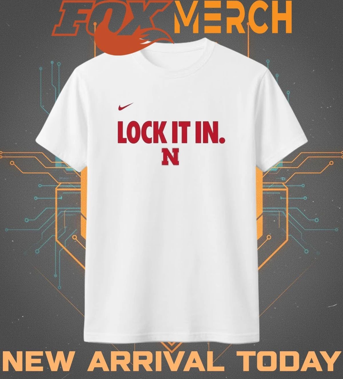 Nebraska Cornhuskers Lock It In Basketball Postseason Bench t-shirt