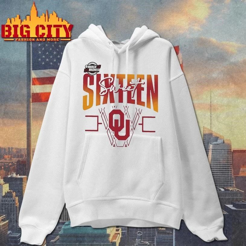 Oklahoma Sooners 2026 NCAA Women’s Basketball Tournament March Madness Sweet 16 College Shirt