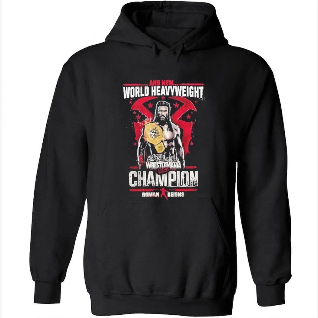 Roman Reigns NEW World Heavyweight Champion WrestleMania 42 Las Vegas 2026 Winner Shirt