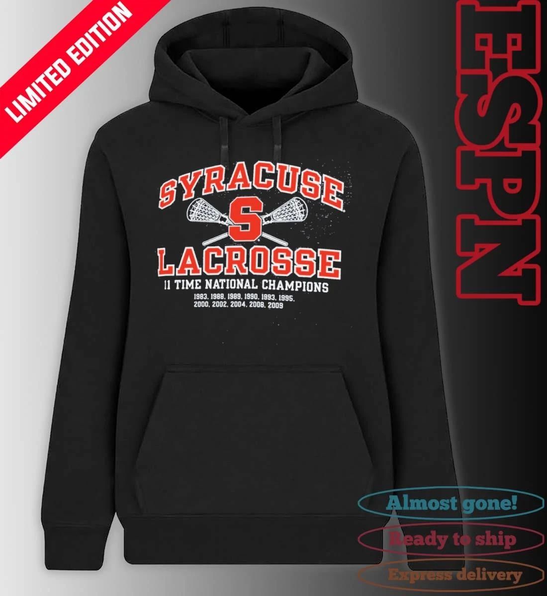 Syracuse Lacrosse 11 Time National Champions Shirt