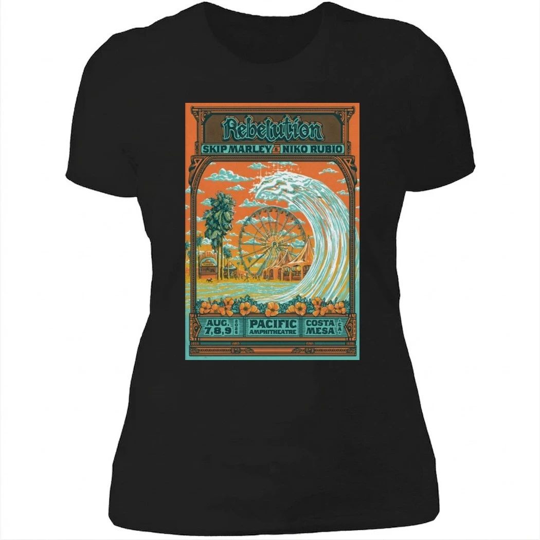 Rebelution August 7-9 2026 In Costa Mesa CA Poster Shirt