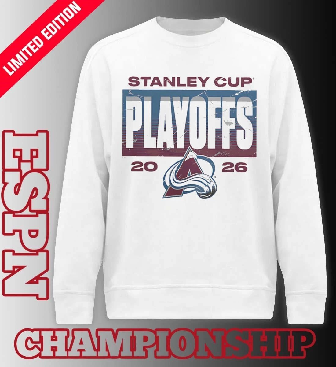 NHL Stanley Cup Playoffs 2026 Colorado Avalanche T-Shirt