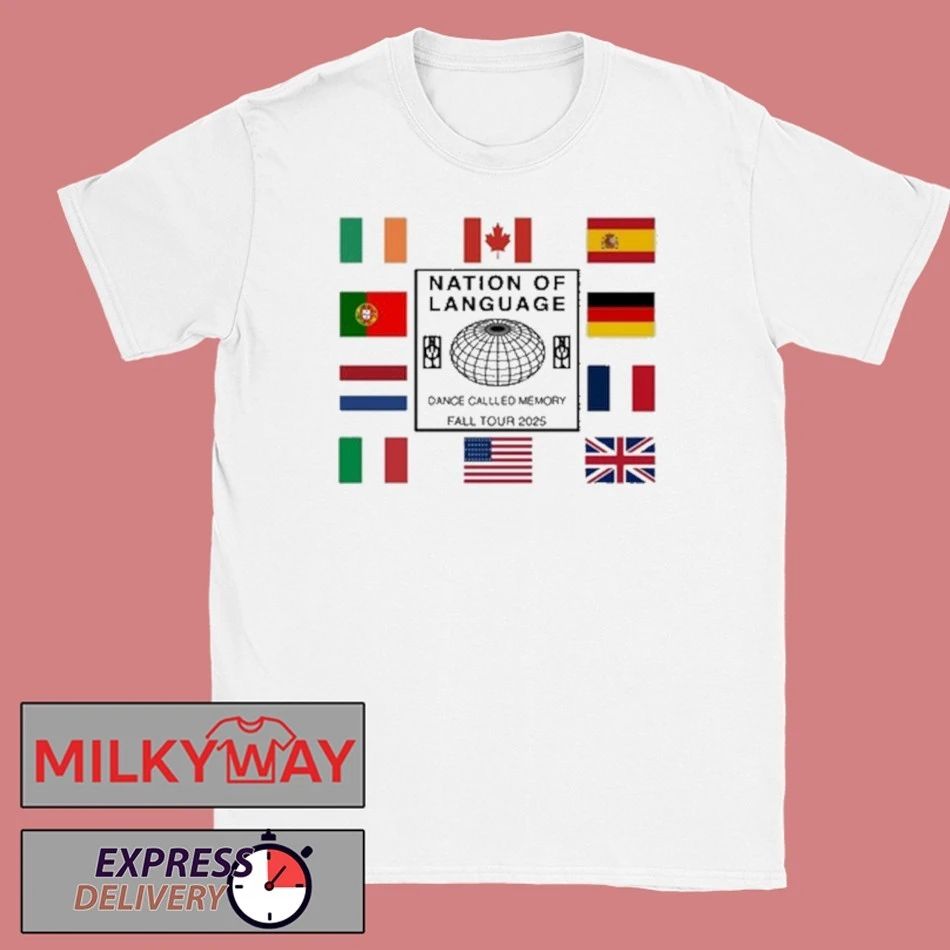 Nation of Language 2025 World Tour Shirt