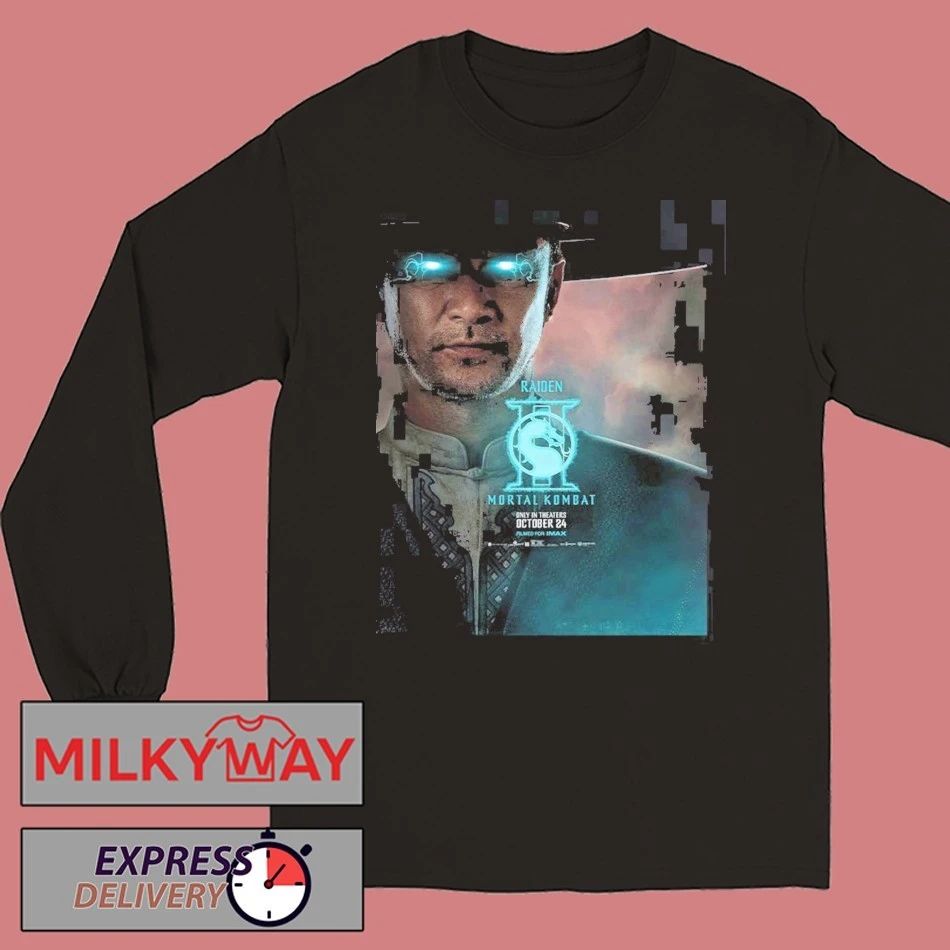 Mortal Kombat II Movie Exclusive Raiden Character Poster T-Shirt