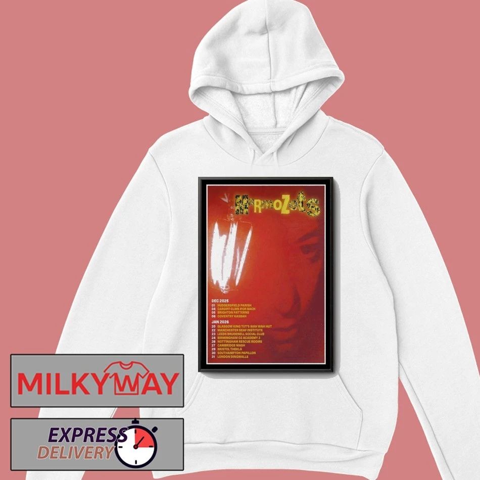 Marmozets December 2025 and January 2026 Poster shirt