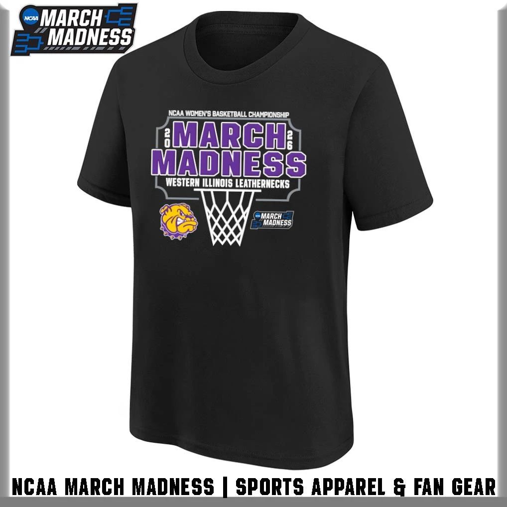 Western Illinois Leathernecks 2026 NCAA Women’s Basketball Tournament March Madness T-Shirt