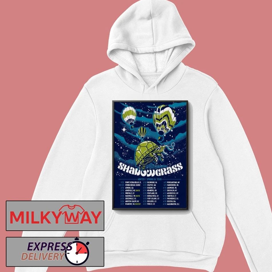 Shadowgrass Winter Spring Poster Tour 2026 shirt