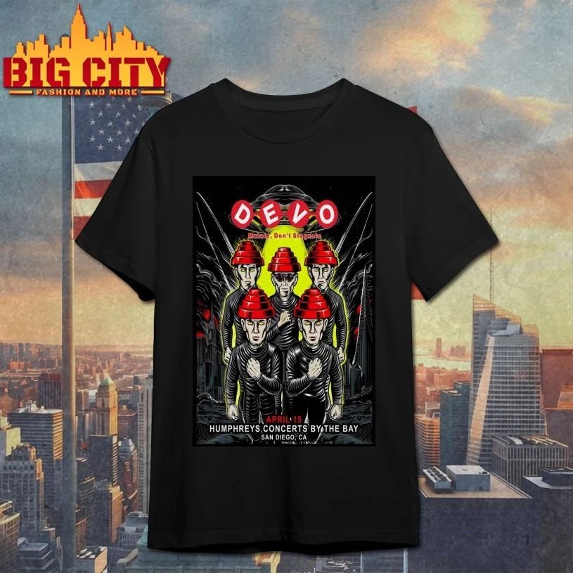 Devo In San Diego CA On Apr 15 2026 Poster T-shirt