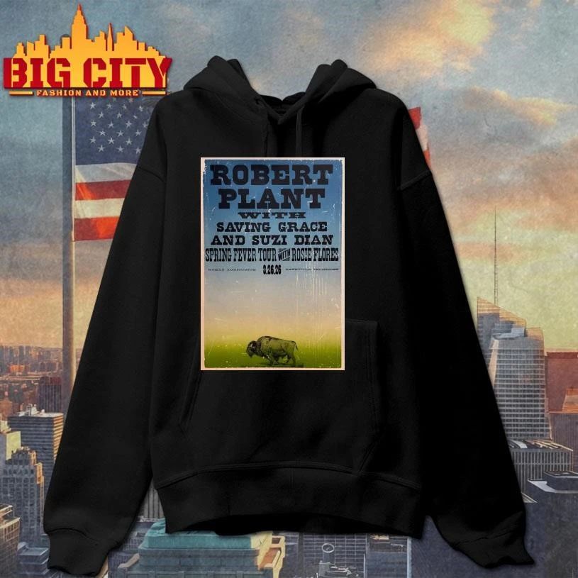 Robert Plant In Nashville TN On Mar 26 2026 Tour Poster Shirt