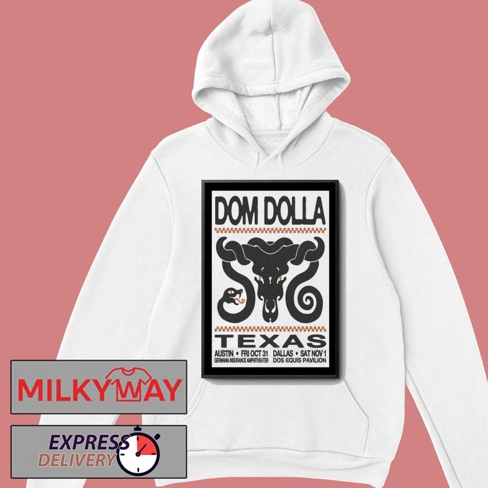 Dom Dolla Oct 31 2025 Austin, TX Poster shirt