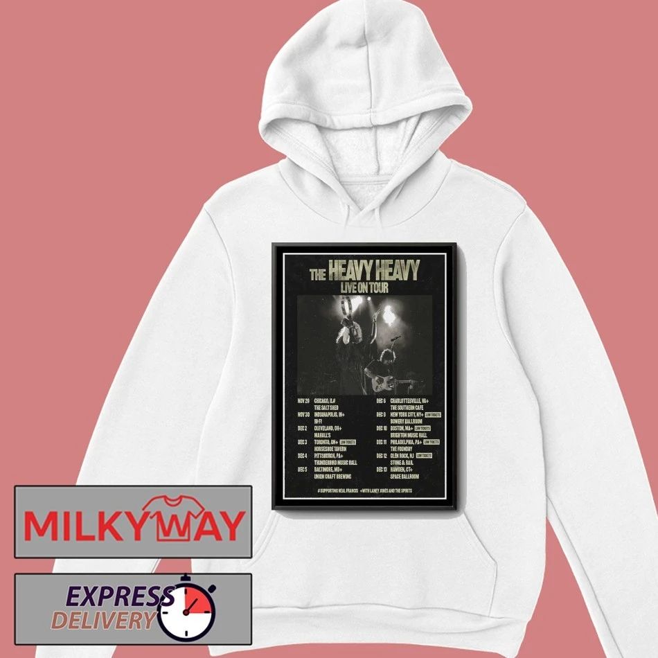 The Heavy Heavy Live On Tour 2025 Limited Poster shirt
