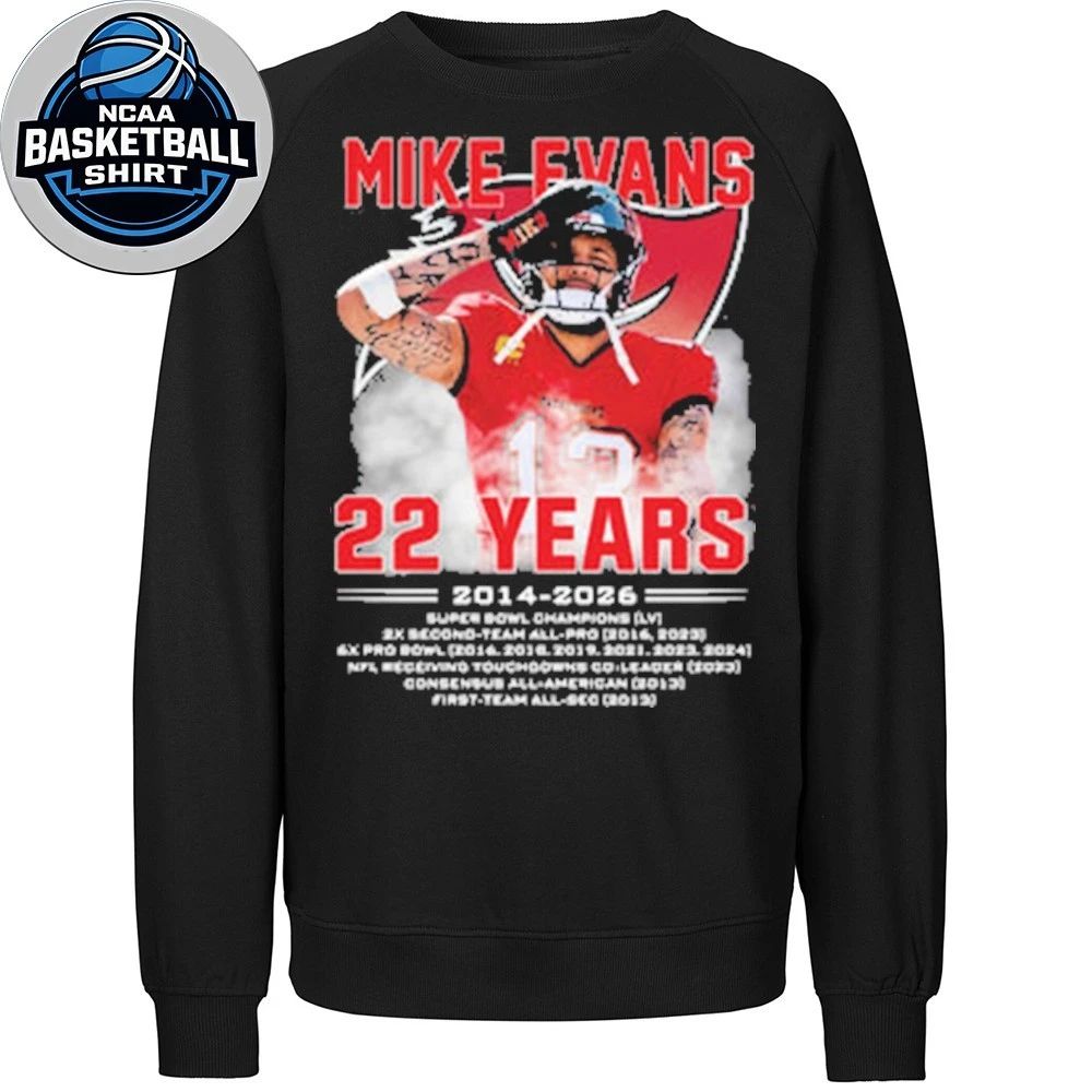 Mike Evans 22 Years 2014 2026 Shirt