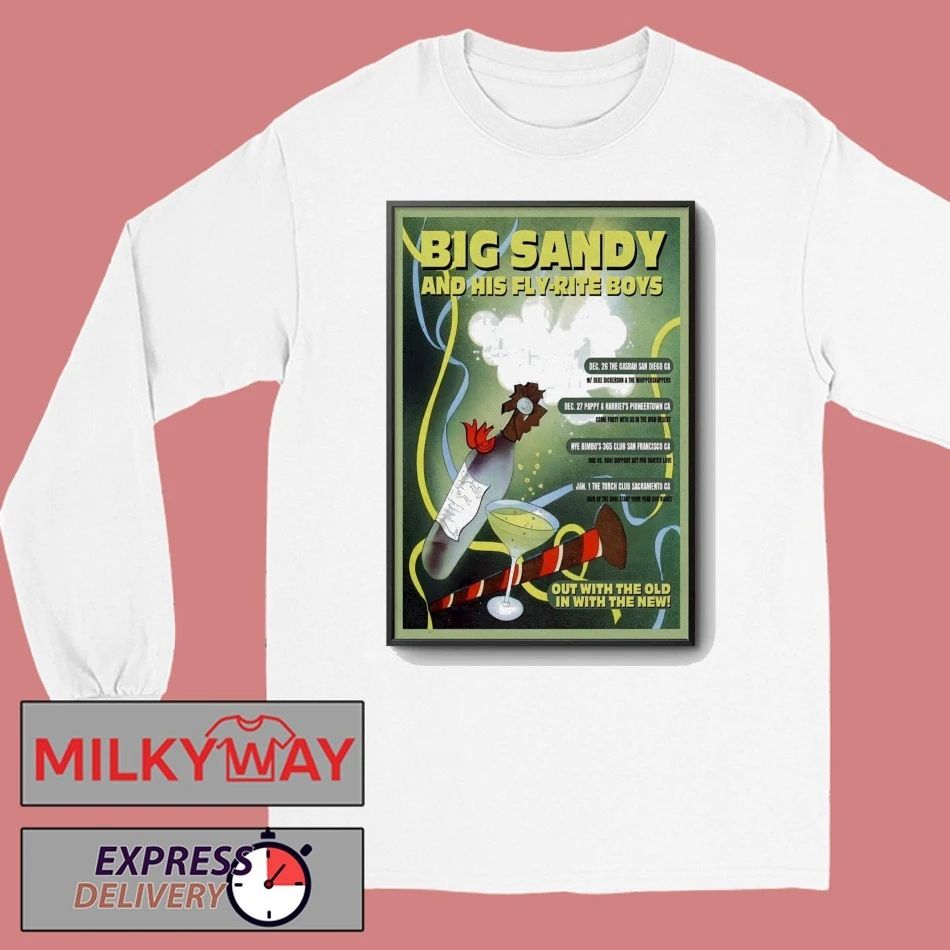 Robert Williams NYE California 2025-2026 Poster shirt