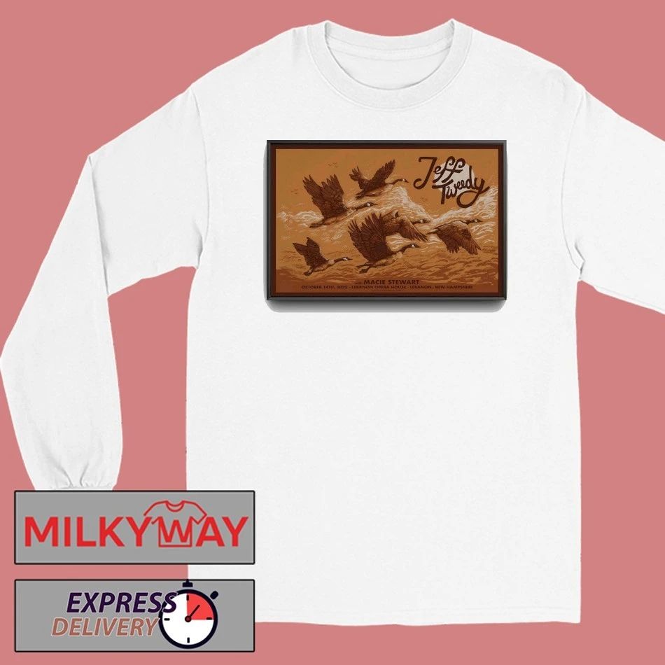 Jeff Tweedy In Lebanon NH On Oct 14 2025 Poster shirt