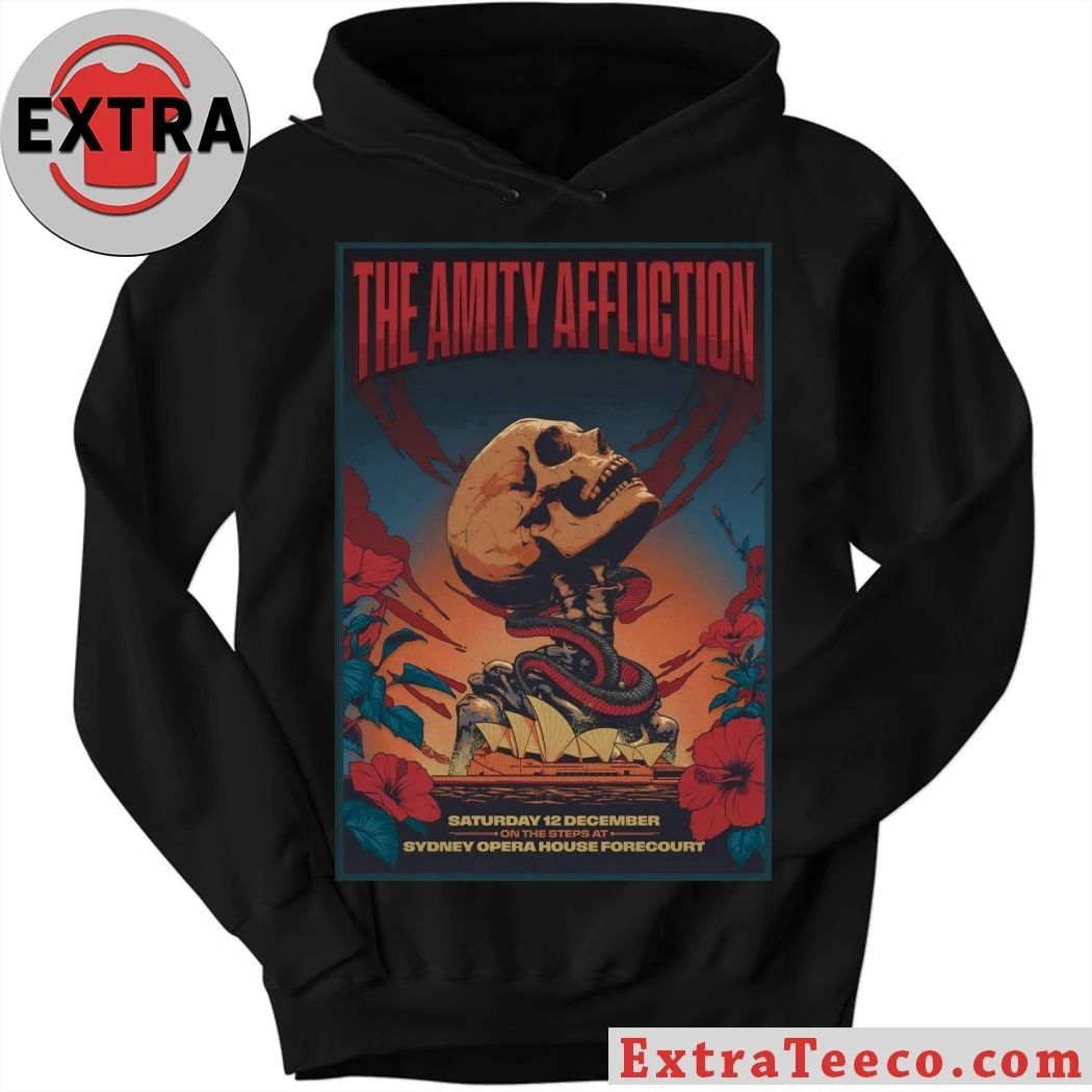 The Amity Affliction In Sydney AUS On Dec 12 2026 Poster T-Shirt