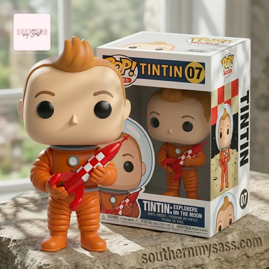 Tintin Explorers on the Moon Funko Pop Collectible Vinyl Pop Figure Doll