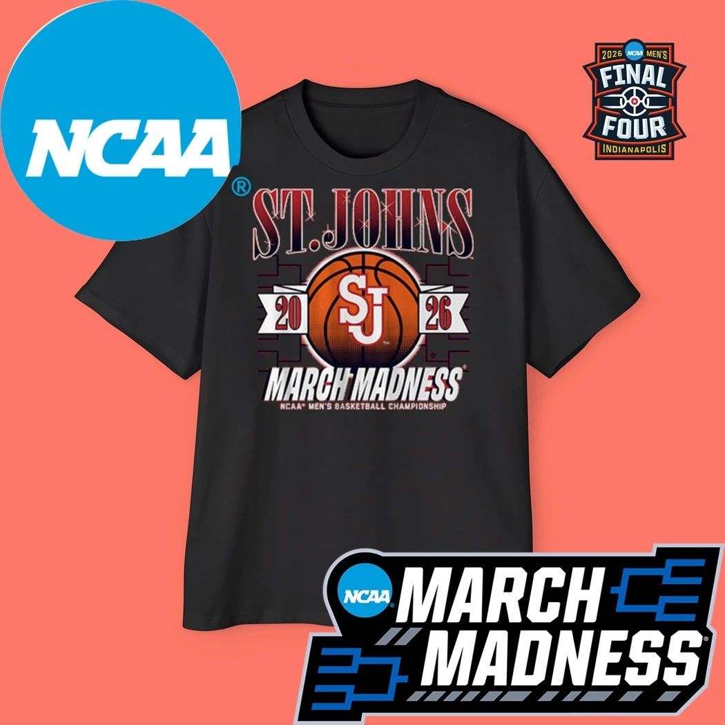 St. Johns Red Storm MBB 2026 NCAA Women’s Basketball Championship March Madness Logo Shirt