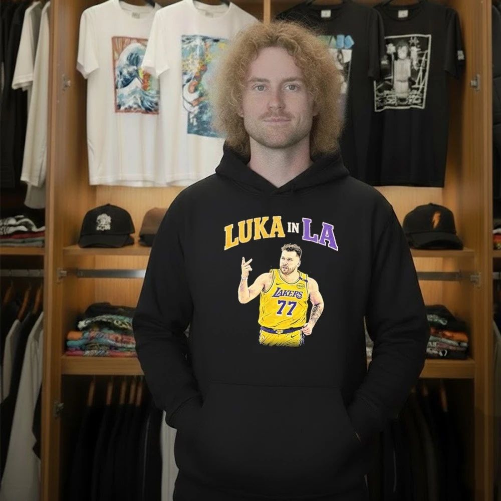 Luka Doncic 77 Los Angeles Lakers Luka In LA Graphic Shirt