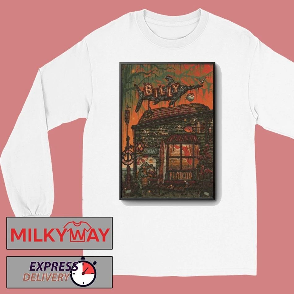 Billy Strings Apr 2 2026 The St. Augustine Amphitheatre FL Tour Poster shirt