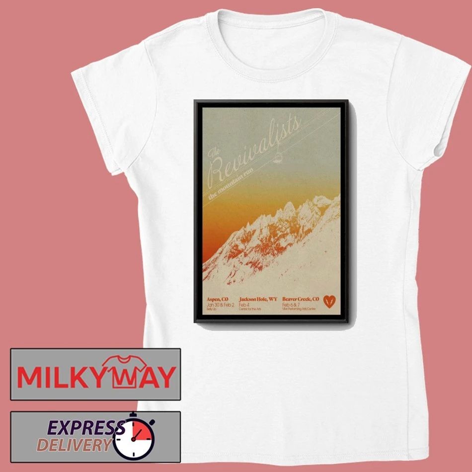 The Revivalists Winter 2026 Tour Poster shirt