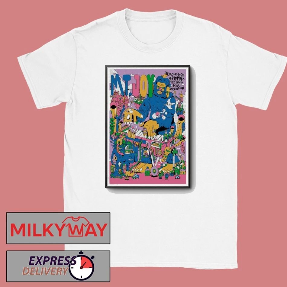 Mt. Joy RBC Amphitheatre In Toronto ON September 12 2026 Poster shirt