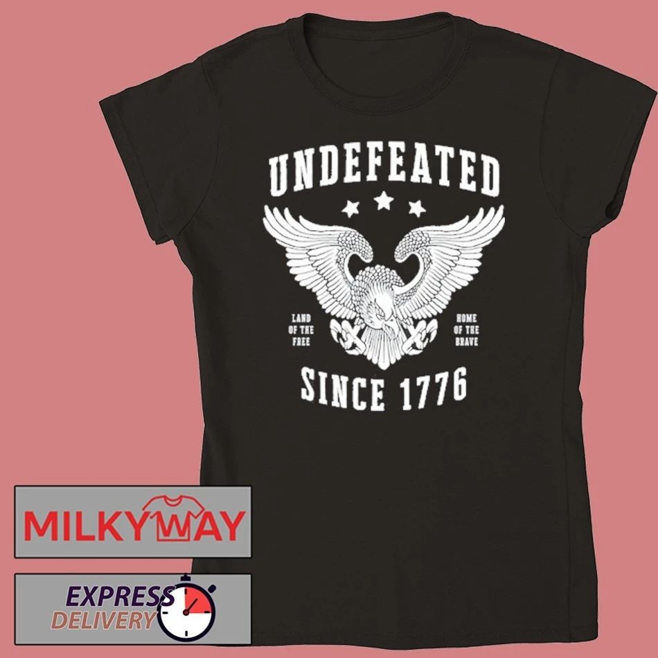Turning Point Veterans Day Undefeated since 1776 shirt