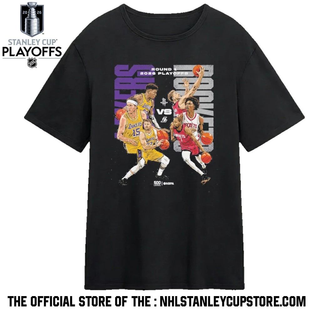 2026 NBA Playoffs Houston Rockets Vs. Los Angeles Lakers Shirt