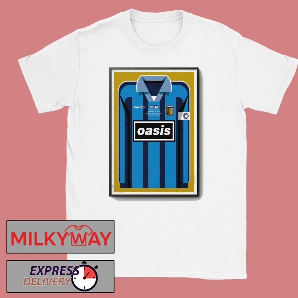 Oasis Nov 16 2025 Estadio River Plate In Buenos Aires Argentina Poster shirt