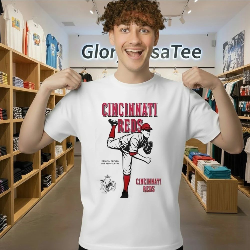 Cincinnati Reds Budweiser 150 Years 2026 Shirt