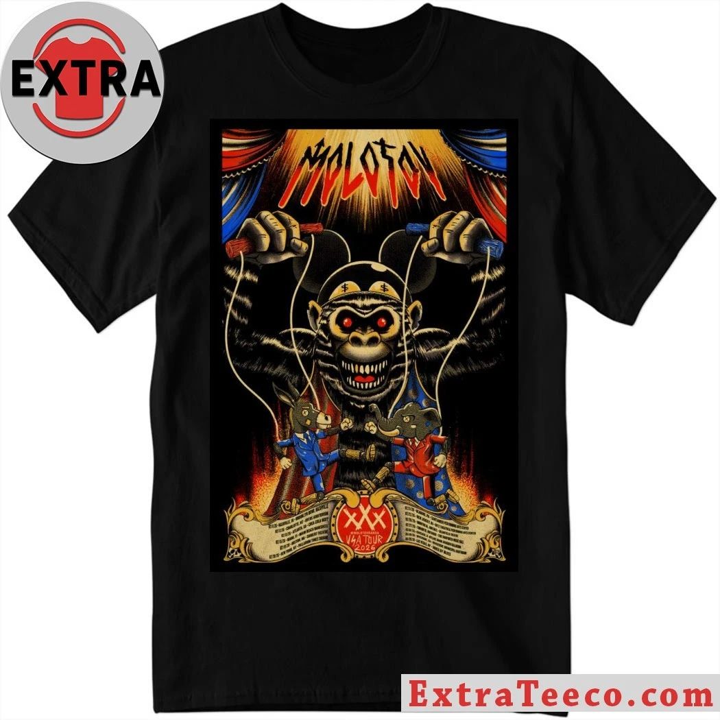 Original Molotov USA 2026 Tour Poster Shirt