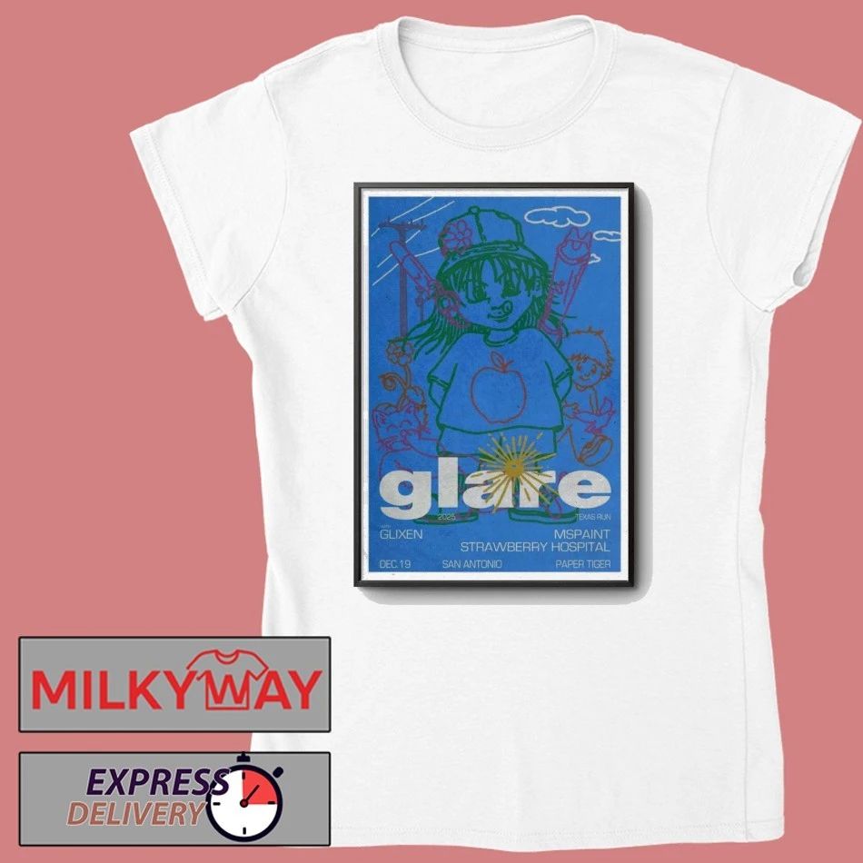 GLARE Dec 19 2025 Poster Paper Tiger shirt