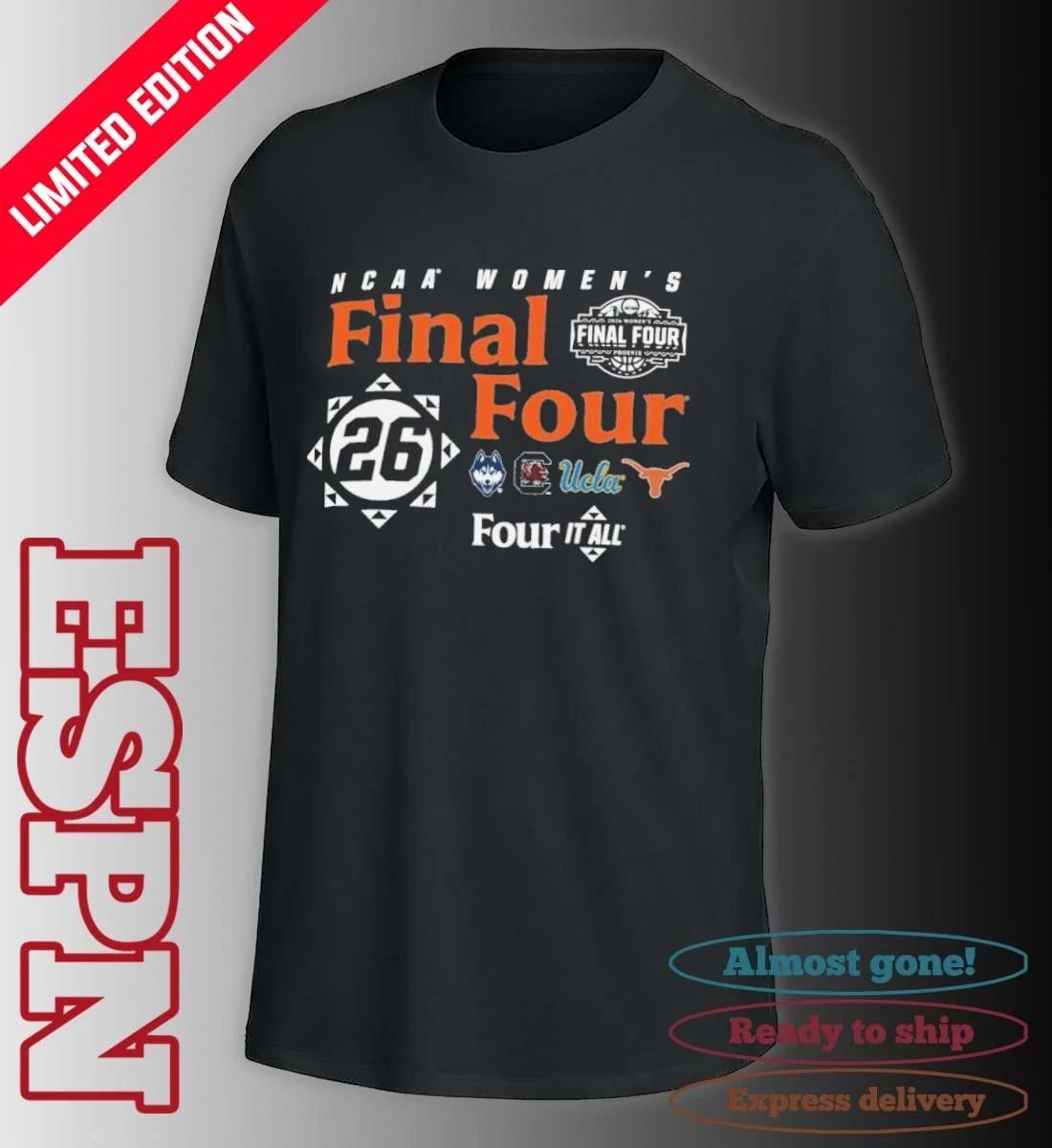 2026 NCAA Women’s Final Four Semifinal Shirt