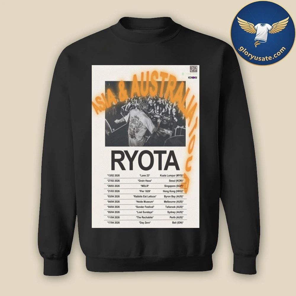 Ryota Asia & Australia Tour 2026 Poster Shirt