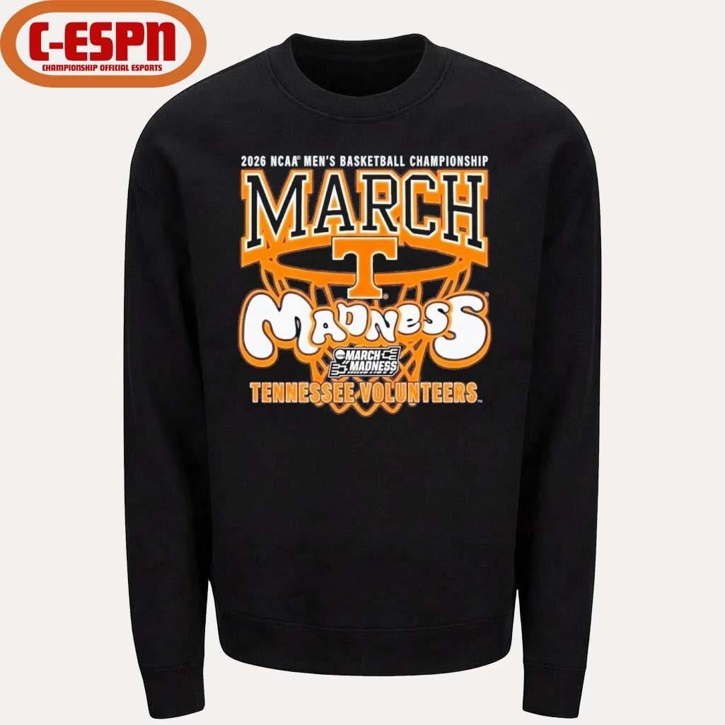 Tennessee Volunteers 2026 NCAA Men’s Basketball Championship March Madness Shirt