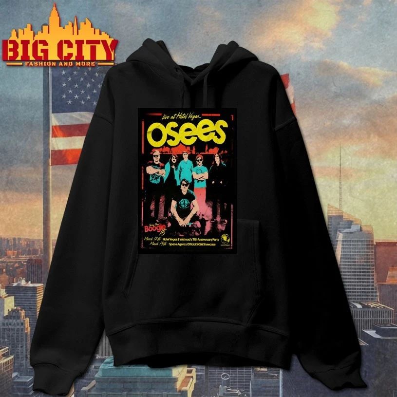 Osees SXSW Hotel Vegas Austin TX Mar 13 2026 Poster t-shirt