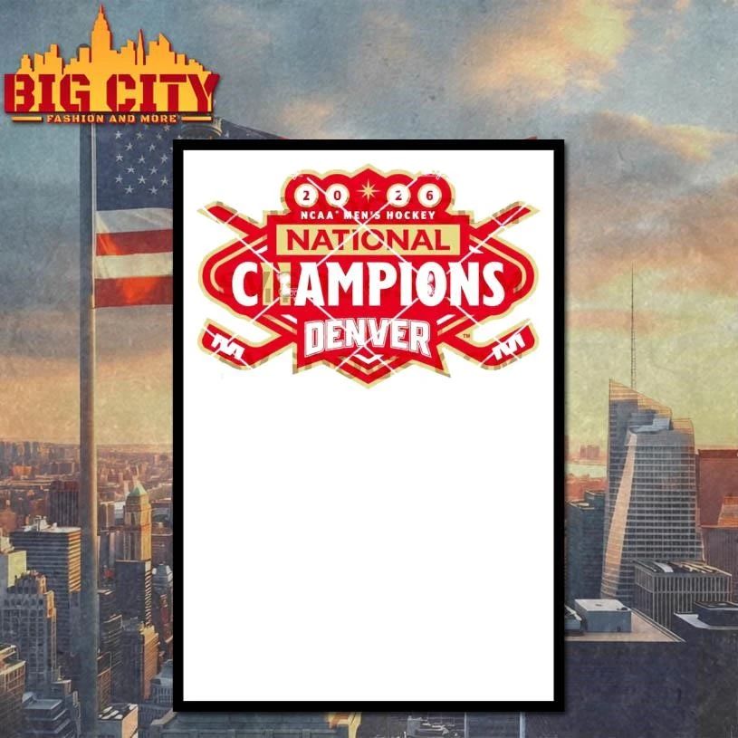 Hockey National Champions Denver 2026 Shirt