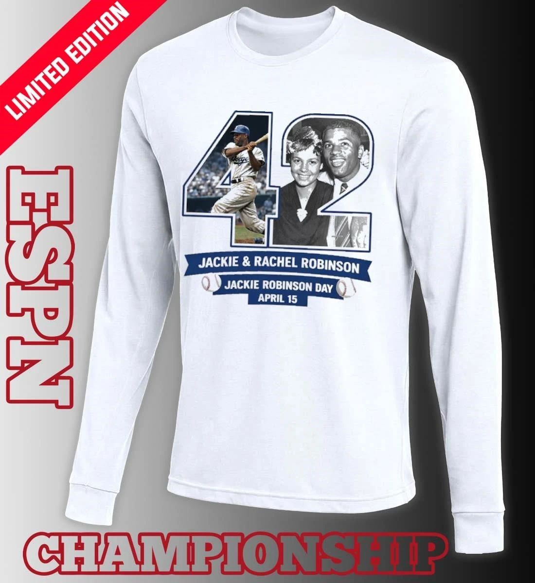 Jackie And Rachel Robinson Jackie Robinson Day April 15 Shirt