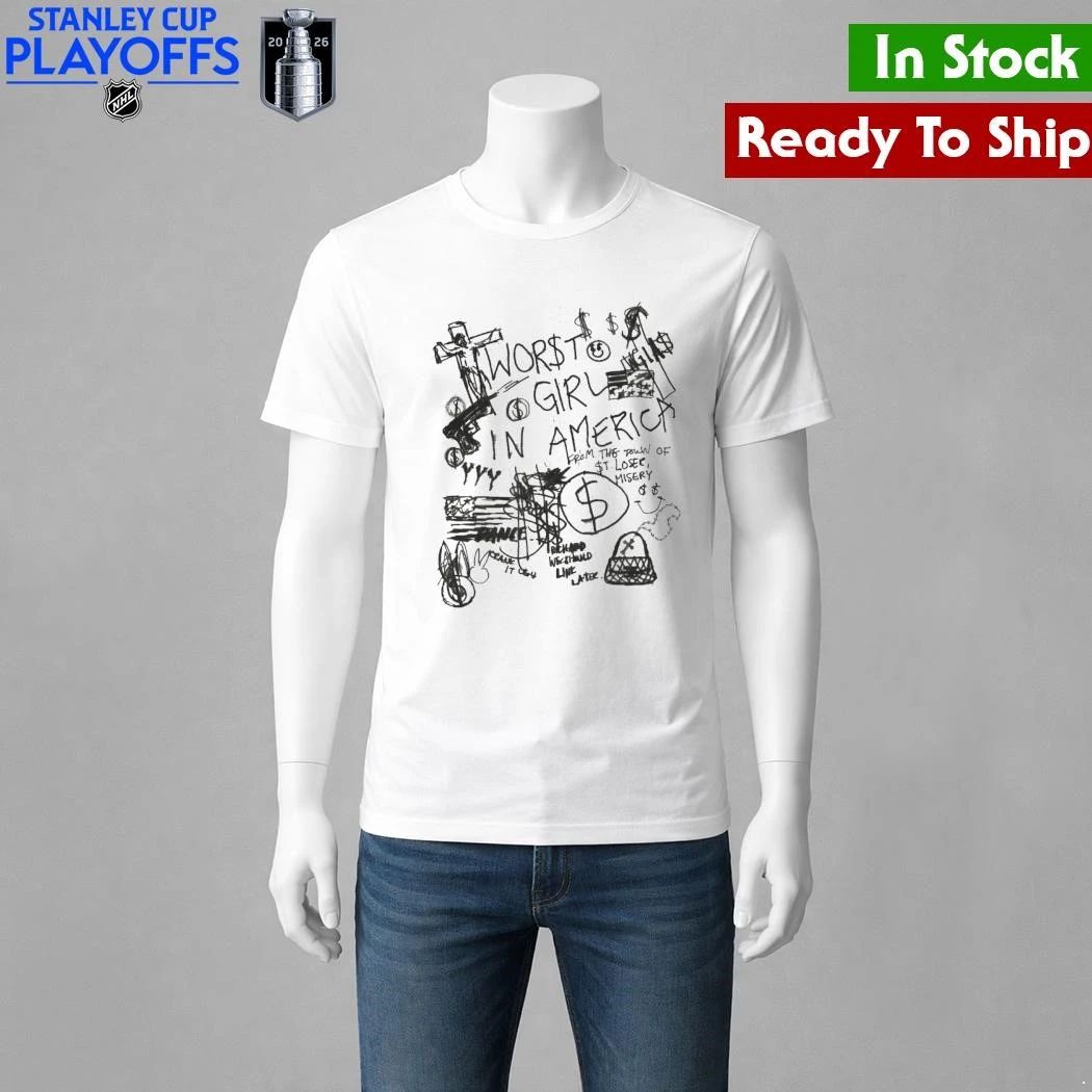 Worst Girl In America Slayyyter Sharpie Shirt