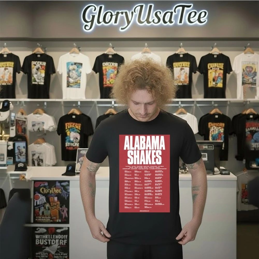 Alabama Shakes New Tour 2026 Poster Shirt