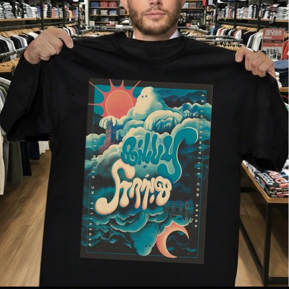 Billy Strings 2-10-2026 Asheville NC Poster Shirt