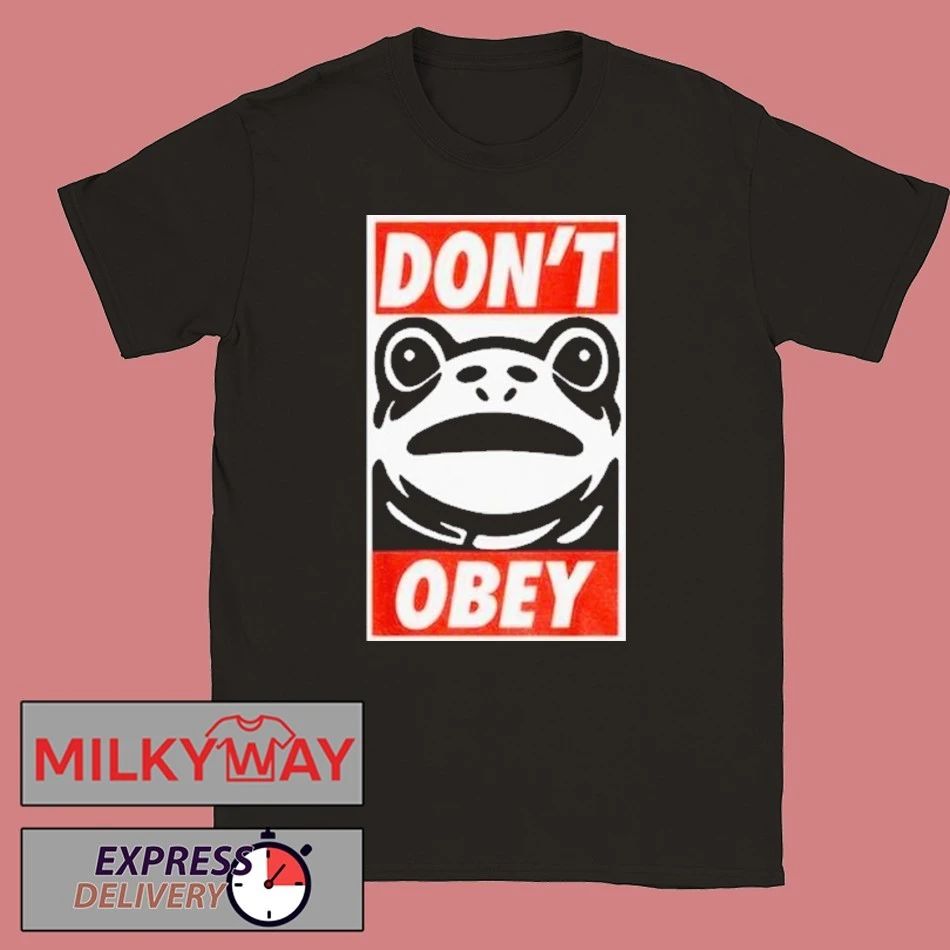 Dont Obey Portland Frog Shirt