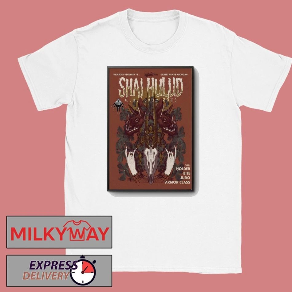 Shai Hulud December 18 2025 The Pyramid Scheme In Grand Rapids MI Poster shirt