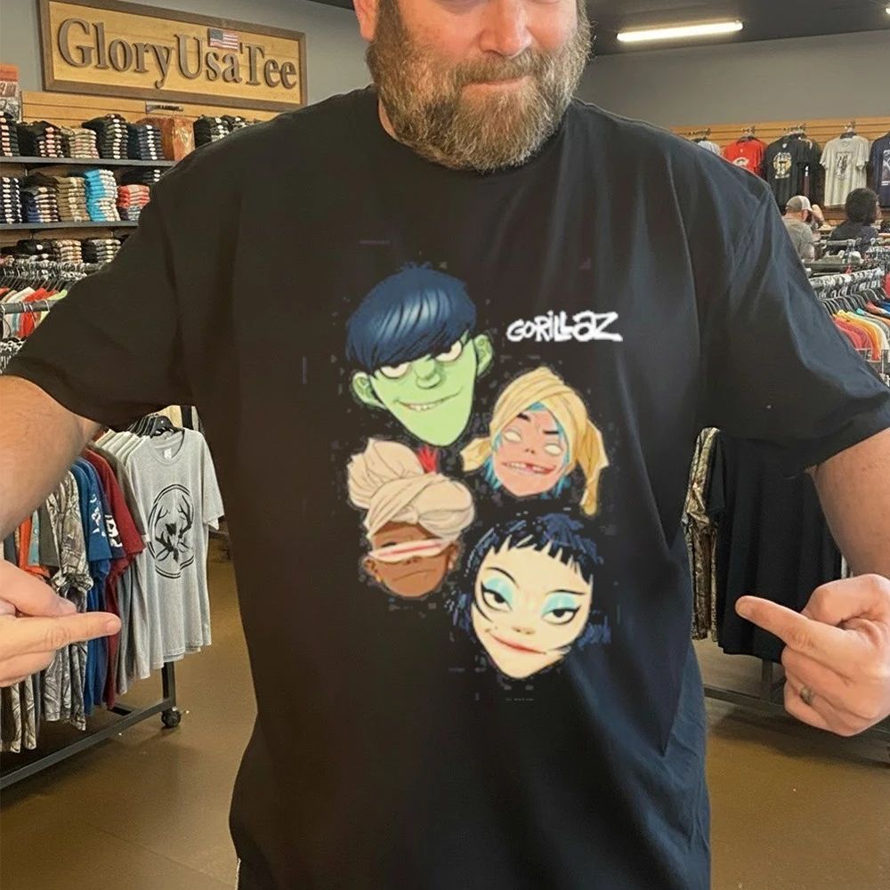 Gorillaz The Mountain Heads T-Shirt