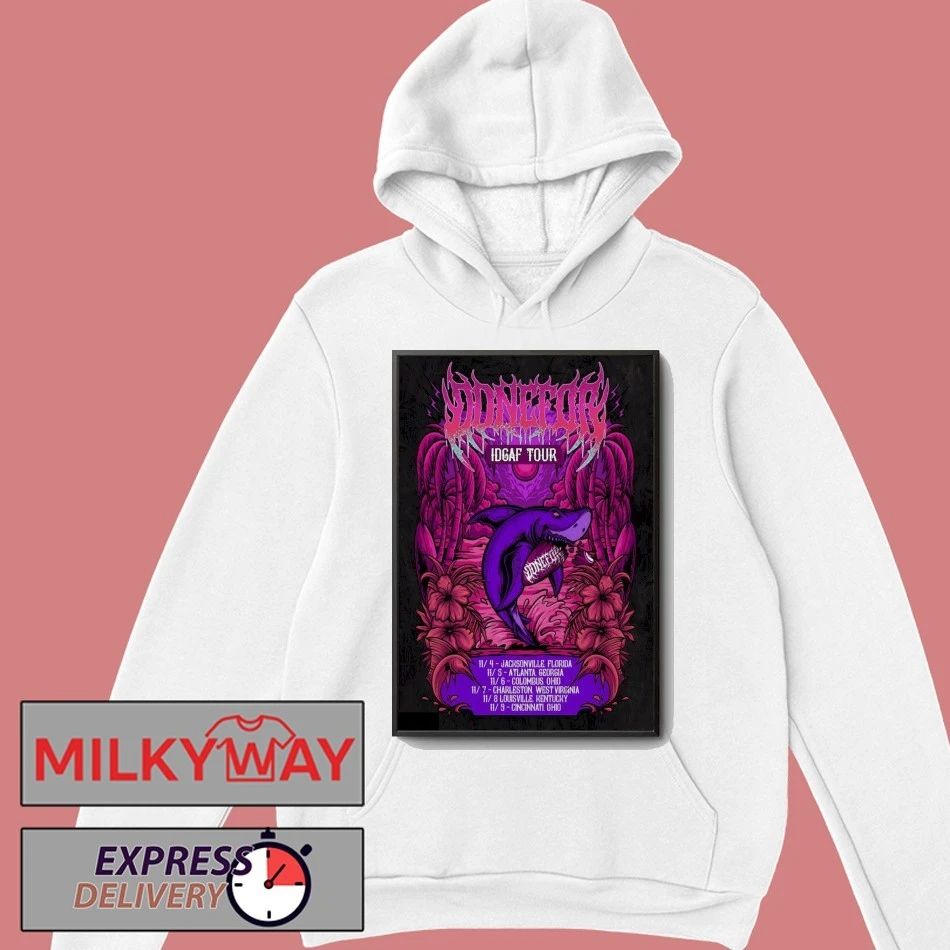 DONEFOR Idgaf Tour 2025 Poster shirt